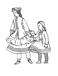 The drawings are so cute. Children In Costume History 1860 70 Victorian Fashions For Girls Coloring Home