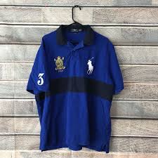 Black And Blue Polo Ralph Lauren Shirt Polo Ralph Lauren Fine Quality Goods Equestrian Xxl 2xl Blue Black White 3 Ebay Polo Ralph Lauren Mens Outfits Polo