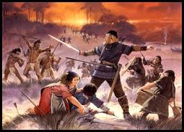 Viking Settlement In New World Attacked By Skraelings The Viking Name For The Aboriginal People Of North America Jarnaldern Viking Antik