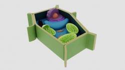 Specifically, plant cells have cell walls, which give the cells a boxy appearance. 3d Plant Cell Model Materials Stlfinder