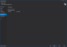 exporting rows data cloud backup data services