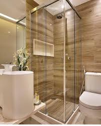 Um Domingo Lindo Com Inspiracao De Um Banheiro Mais Lindo Ainda Todo Clean Com Revestim Banheiro Pequeno Simples Decoracao Banheiro Pequeno Banheiros Modernos
