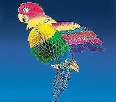 Tropical party parrot toucan honeycomb haing decor summer birthday luan hawaiian party decorations garden house decoration. Celebrations Occasions Honeycomb Parrots Rainbow Hanging Decoration Party Supplies Paper Pendant Home Furniture Diy Instituteoffinearts Co In