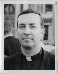 Another priest: Close up portrait of Father Anthony Mullaney, a Catholic  priest from Boston and member of the Milwaukee 14, ca. September 24, 1968