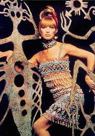 Yves saint laurent abiti cerimonia. Yves Saint Laurent Dress From The African Collection Spring Summer 1967 Fashion Vintage Outfits 1960s Fashion