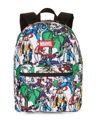 Marvel Marvel Comics Avengers Comic Print 16 Backpack Walmart Com Walmart Com