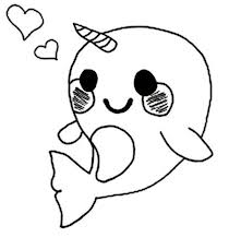 Printable ocean animals coloring pages collection. 30 Inspiration Image Of Cute Animal Coloring Pages Albanysinsanity Com Narwhal Coloring Page Animal Coloring Pages Cute Coloring Pages