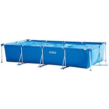 Intex 28273eh 14 75ft X 33in Rectangular Frame Outdoor Easy Assemble Backyard Above Ground Swimming Pool In 2020 Intex Intex Swimming Pool Above Ground Swimming Pools