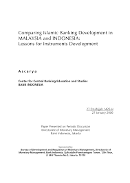 Pertumbuhan ekonomi malaysia, fakulti ekonomi, ukm, bangi. Pdf Comparing Islamic Banking Development In Malaysia And Indonesia Lessons For Instruments Development