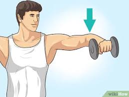 The dumbbell lateral raise focuses solely on your shoulders. How To Do A Lateral Raise 11 Steps With Pictures Wikihow