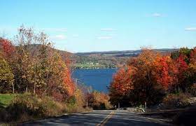 Thanksgiving Fall Foliage Finger Lakes Upstate New York Canandaigua Lake Fall Foliage Lake Vacation