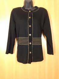 Black And Gold Cardigan 3 4 Sleeve Vintage Black Gold Cardigan By Thehighwaythrifters Ugh I M Inlove With This Vintagecardigan Blackandgold 3 4 Sleeved And Gold Cardigan New Years Outfit Vintage Sweaters