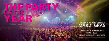 Help guests remember the evening by having a table set up so they can create a mardi gras scrapbook page to take home and fill with photos after the party. Sydney Gay Lesbian Mardi Gras Madness