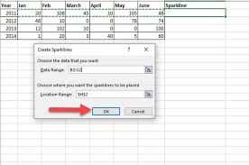 Sparkline In Excel With Examples