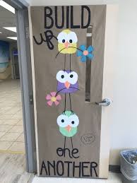 Build Up One Another Classroom Door 1 Thessalonians 5 11 Diy Classroom Decorations Classroom Door Diy Classroom