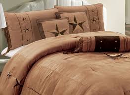 Buy king comforters at macys.com! Grand Linen 7 Piece Western Decor Lodge Oversize King 110 X96 Comforter Set Taupe Brown Embroidered Lone Star Barbed Wire Micro Suede Bedding Buy Online In Antigua And Barbuda At Antigua Desertcart Com Productid