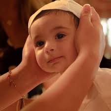 Baptism moments of Ellen #baptism #baptismcandle