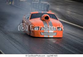 Dragsters, also commonly called diggers, can be broadly placed in three categories, based on the fuel they use: Car Dragster Brand New Orange Dragster In Fast Motion Down The Strip Canstock