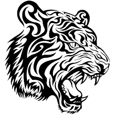 Simple Tribal Animal Tattoo Google Search Tribal Tiger Tattoo Tiger Tattoo Design Tribal Tiger