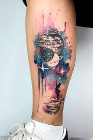Check out some of these awesome galaxy tattoo inkspirations for your next venture to the tattoo shop. 59 Gorgeous Looking Watercolor Tattoo Ideas