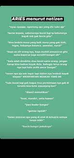 Benediktus Pungky Aditama Benpma Twitter Zodiak Aries Bad Mood Clear Skin Tips