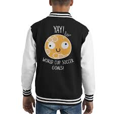 Do not forget to play one of the other great sports games at gamesxl.com! Yay World Cup Soccer Tore Kid Varsity Jacket Fruugo Lu