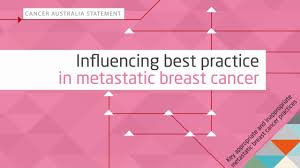 A discharge from the nipple. Influencing Best Practice In Metastatic Breast Cancer Cancer Australia The Statement