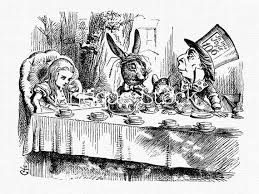Alice In Wonderland Old Image Tea Party Drawing Vintage Etsy Alice In Wonderland Book Alice In Wonderland Original Alice S Adventures In Wonderland