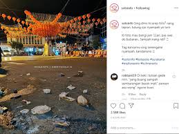 Kunci jawaban lks bahasa jawa kelas 9 semester 1 kurikulum 2013 soal uas ips kelas 5 semester 1 plus kunci jawaban juragan les. Sampah Pengunjung Di Area Lampion Imlek Solo Jadi Sorotan Minim Tempat Sampah