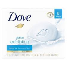 People buy dove bars because dove bars look like soap. Dove Gentle Exfoliating Beauty Bar Soap 8pk 3 75oz Each