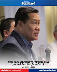 Retired senior associate justice Antonio Carpio said in an interview with  Manila Standard