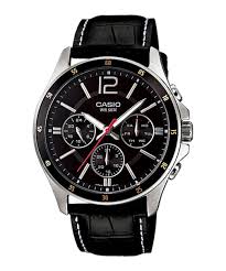 Casio Mtp 1374l 1avdf Kol Saati Siyah Kaslar Erkek Tarzlari Erkek Kol Saatleri