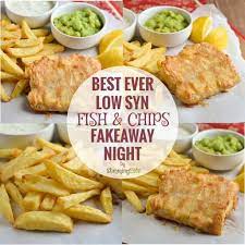 Best Ever Low Syn Fish And Chips Fakeaway Night Recipe Yummly Recipe World Recipes Slimming World Recipes Syn Free Slimming Eats