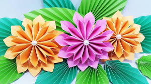 Some use normal printer paper or colored 2. How To Make Flower Bouquet With Color Paper At Home Diy Paper Flowers Step By Step Youtube