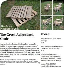 Craigslist Green Adirondack Chair Pallet Projects Pallet Pallet Furniture