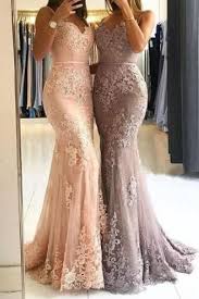 Lace Appliques Sheath Prom Dresses Long Spaghetti Straps Evening Gowns Trendy Prom Dresses Prom Dresses Lace Prom Dresses Long Lace