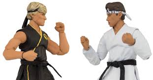 The next karate kid (also known as the karate kid part iv) is a 1994 american martial arts drama film starring hilary swank as julie pierce and pat morita returning as mr. Karate Kid 6 Inch Figures By Icon Heroes The Toyark News