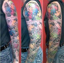 Puzzle piece tattoo 62 t sumber : 28 Puzzle Tattoos For Sleeve