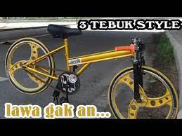 Projek basikal lajak /spray rem 3 batang 2 lineподробнее. Rim 3 Batang Tebuk Part2 Youtube