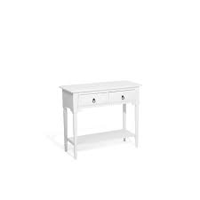 La sobriété de ses lignes, la qualité de son bois de java, le design de sa poignée… tout concourt à en faire un petit meuble qui traverse les époques avec une. Console Blanche Maison Sur Rue Du Commerce