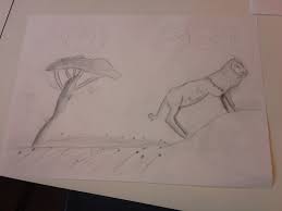 Dit Was De Laatste Les Dat We Aan De Tekening Mochten Werken Ik Vond Het Moeilijk Om Iets Extra S Toe Te Voegen Tekenen