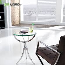 Delightfully tapered legs and a bold floral design make this. China Unique Design Hotel Round Tempered Glass Side Table China Coffee Tables Tables