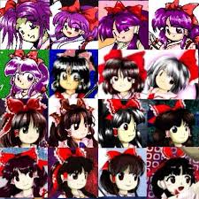 Reimu's evolution: ZUN learning how to draw | Touhou Project Amino