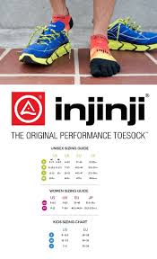 Injinji Socks Sizing Image Sock And Collections