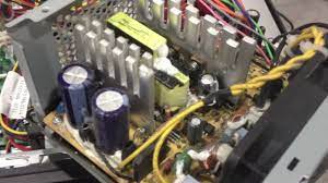 Installing an uninterruptible power supply (stabilizer) will solve this problem. Computer Power Supply Repair Dead Bad Capacitor No Flashing Green Light Youtube