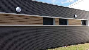 Une solution rapide et économique pour le transport, idéal pour le stockage. Lame Bardage Aspect Claire Voie Green Outside