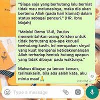 Wanita tersebut hendak menagih hutang yang selama enam tahun dipinjam oleh pemilik rumah tersebut. 10 Chat Dan Meme Kocak Cara Nagih Utang Pada Teman Yang Bisa Kamu Tiru