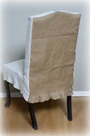 A View From The Coop Grain Sacks Linen Rusty Crusty Iron Linen Dining Chairs Slipcovers For Chairs Slipcovers
