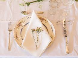 Simple And Elegant Table Setting Note The Knife Rest Elegant Table Settings Knife Rest Soft Blue Wedding