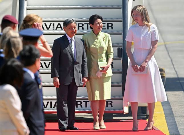 ベルギーのエリザベート王女が両陛下を出迎え 国賓接遇デビュー | 毎日新聞